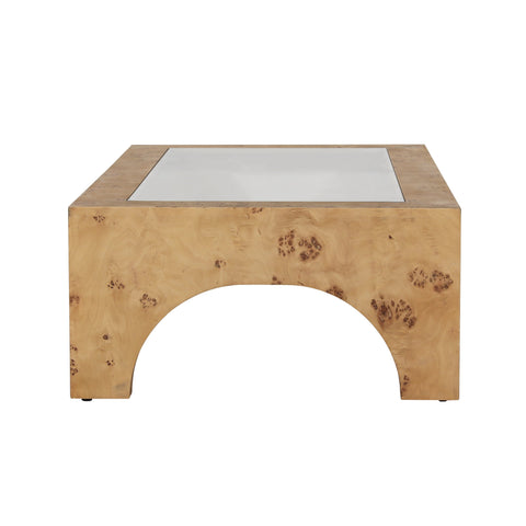 Brennan Natural Burl Coffee Table