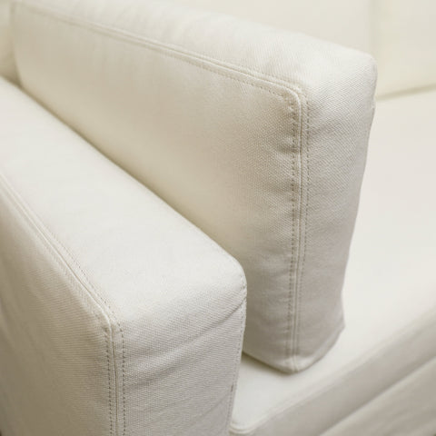 Placida White Outdoor Sofa