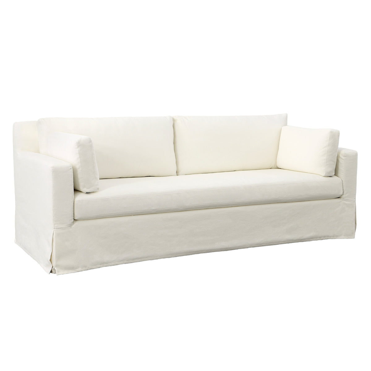 Placida White Outdoor Sofa