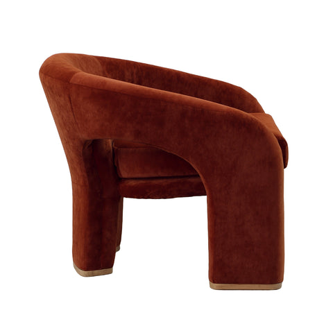 Griselda Burgundy Occasional Chair