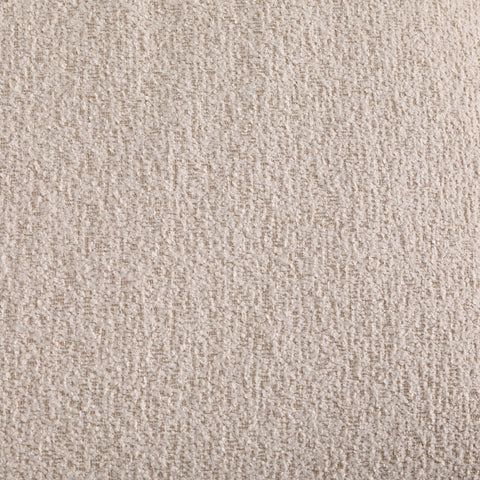 Twiggy Everest Cream and Black Iron Legs Chaise Sectional