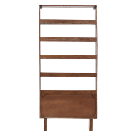 Silvie Medium Brown Bookcase