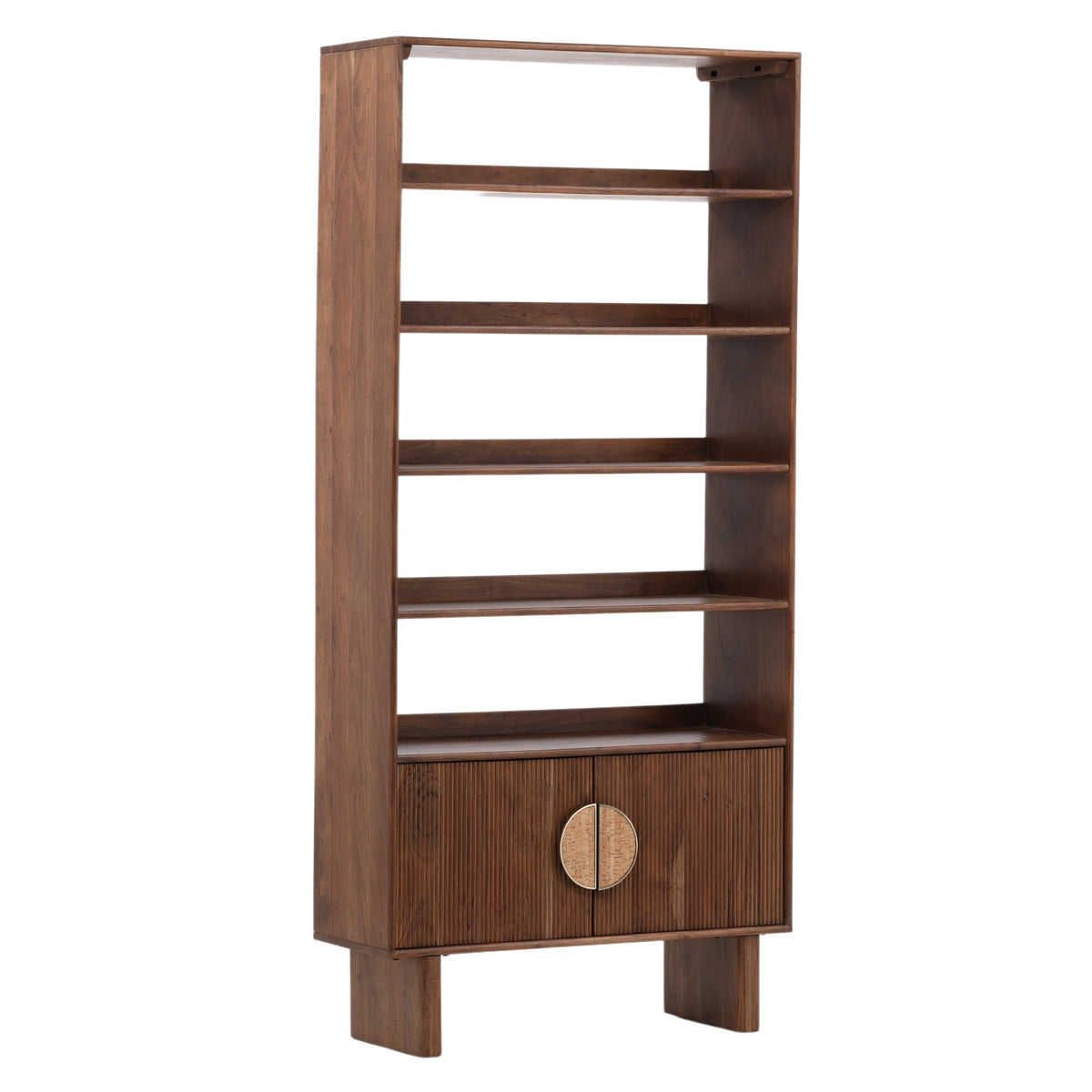 Silvie Medium Brown Bookcase