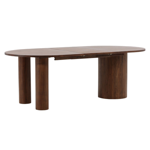 Wilmer Brown Extendable Dining Table