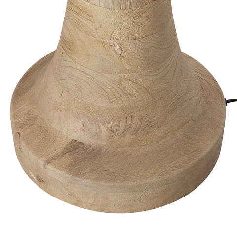 Charlene Natural and Beige Shade Floor Lamp