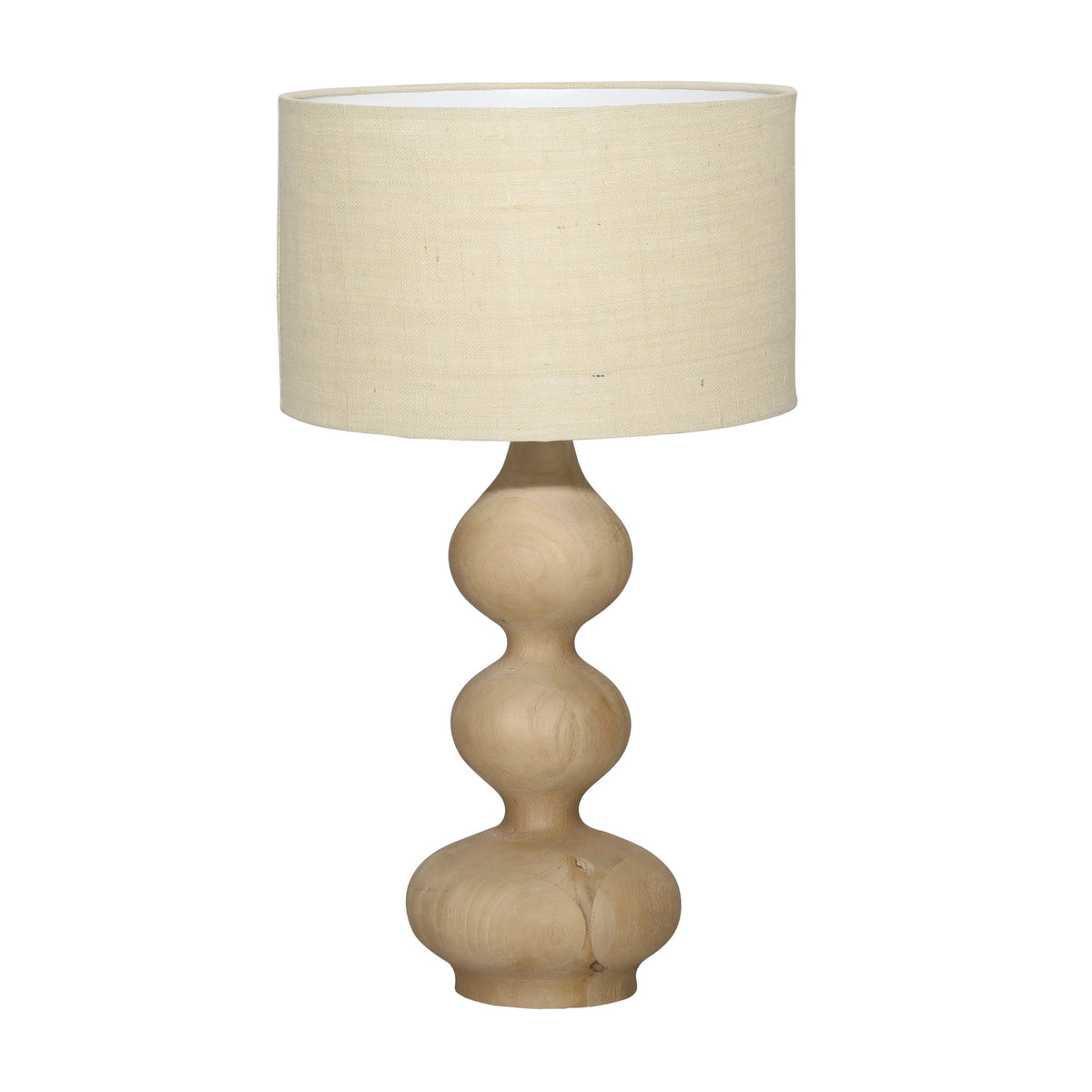 Lynne Natural and Beige Shade Table Lamp