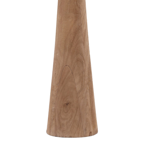Corrina Dark Natural and Beige Shade Floor Lamp