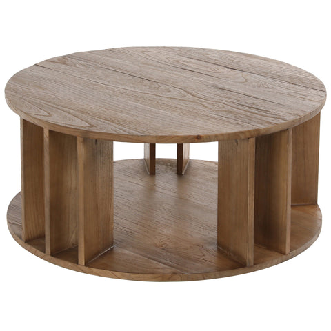 Franco Medium Brown Sealed Finish Coffee Table