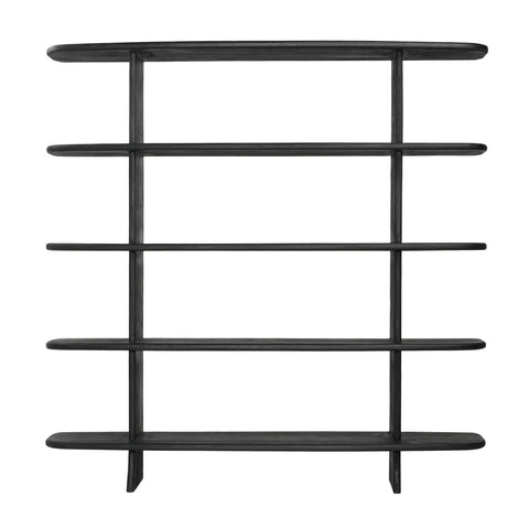 Rolland Black Bookcase