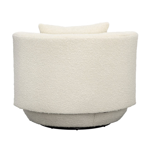 Deleon Ivory Swivel Chair