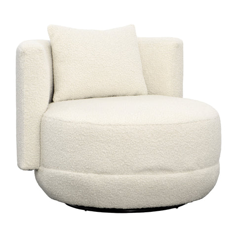 Deleon Ivory Swivel Chair