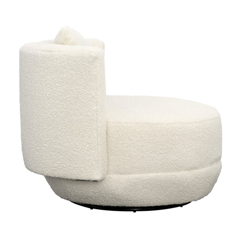 Deleon Ivory Swivel Chair