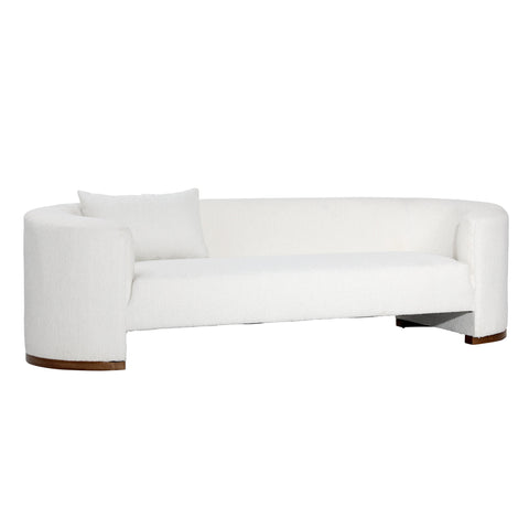 Salomon White Sofa