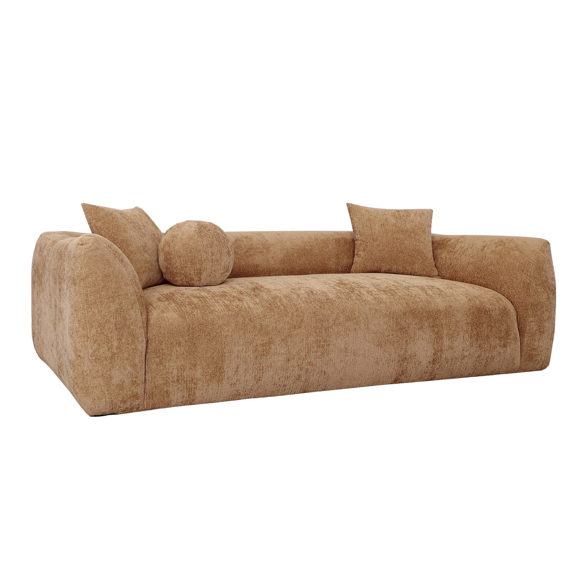 Claude Camel Chenille Sofa