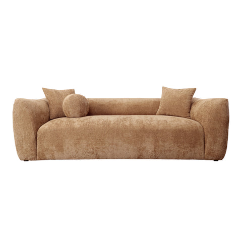 Claude Camel Chenille Sofa