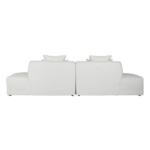 Hart White Bumper Sectional