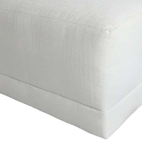 Hart White Bumper Sectional