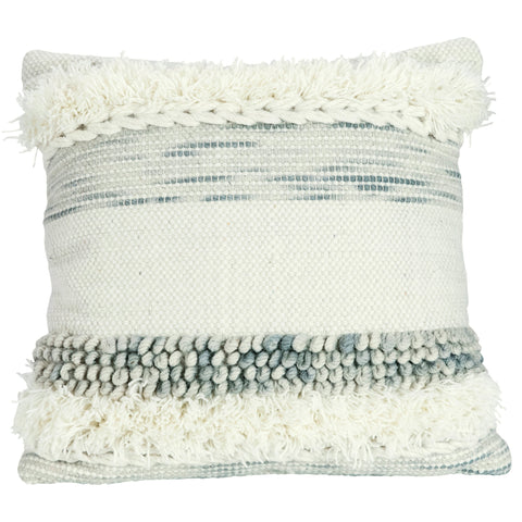 Delphi Ivory and Green Pillow