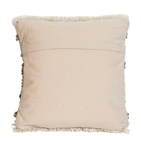 Imani Ivory and Sand Pillow