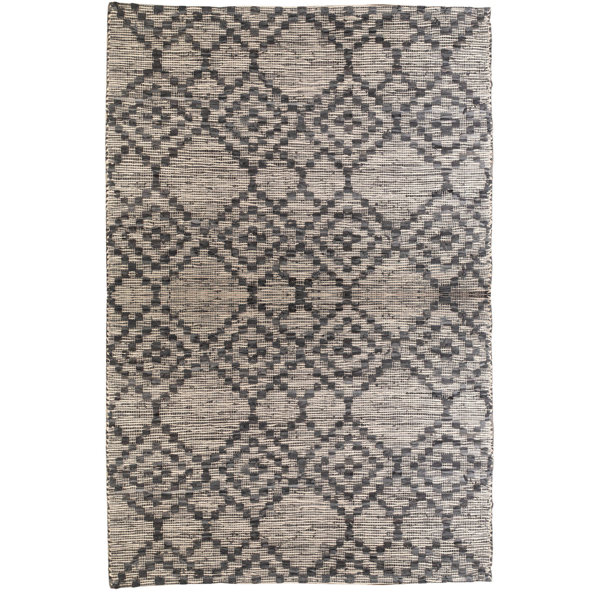 Sama Natural and Black Tones Rug