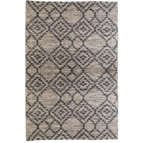 Sama Natural and Black Tones Rug