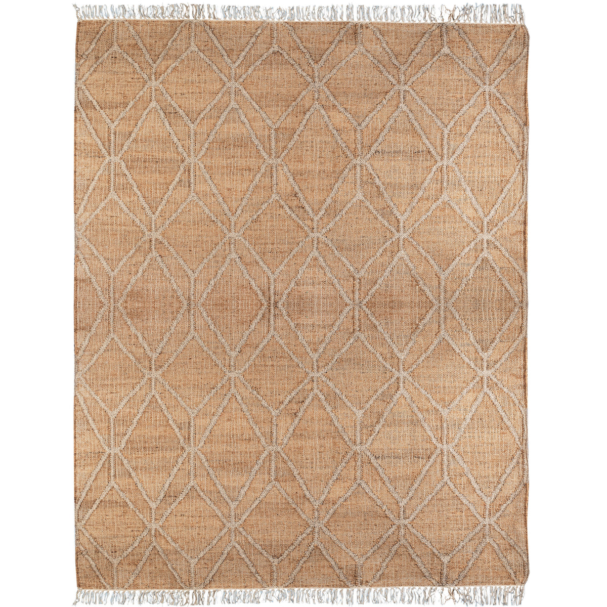 Tabriz Sand and Metallic Accents Rug