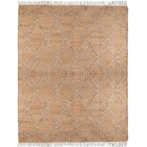 Tabriz Sand and Metallic Accents Rug