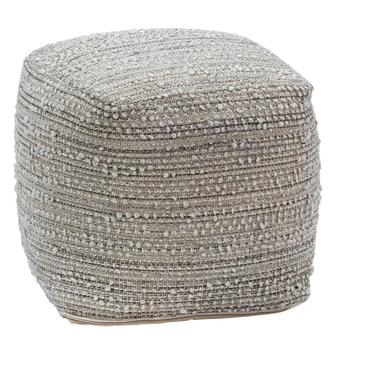 Lesbos Natural Tones Pouf