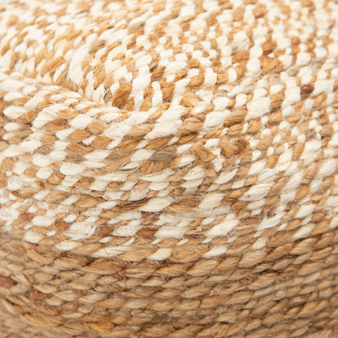 Salonika Natural Pouf