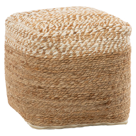 Salonika Natural Pouf
