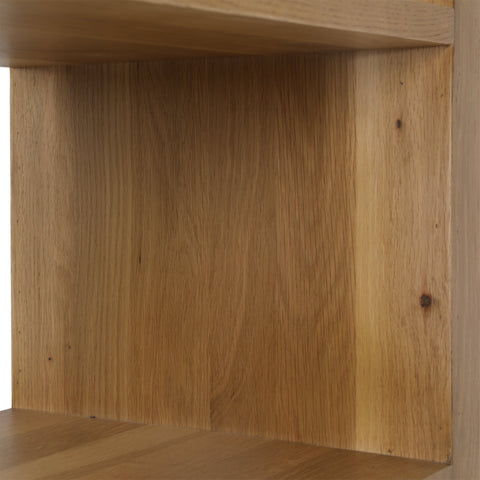 Almanza Natural Bookcase