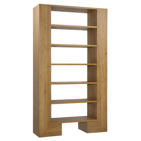 Almanza Natural Bookcase