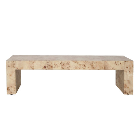 Burrows Natural Burl Coffee Table