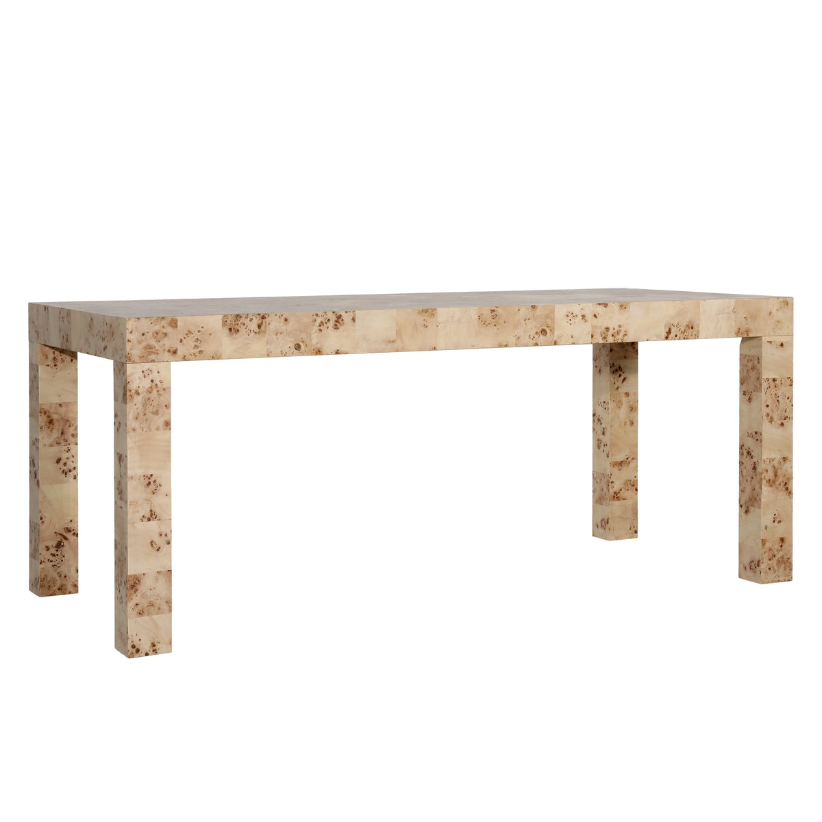 Burrows Natural Burl Dining Table