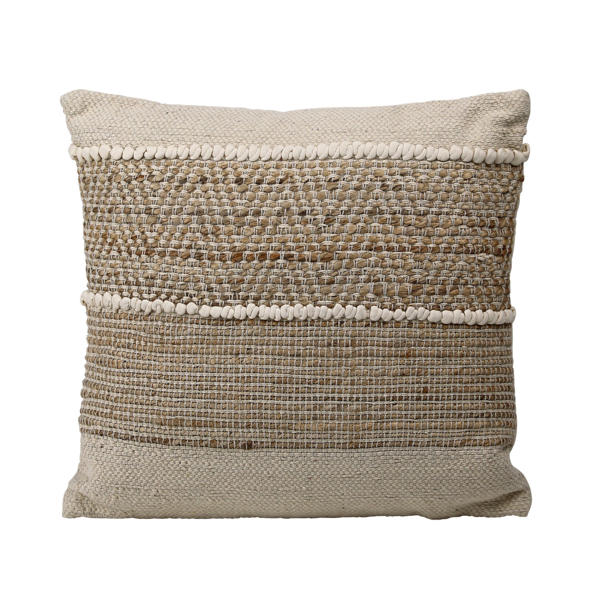 Blanche Natural and Ivory Pillow