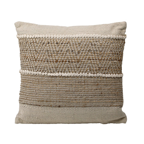 Blanche Natural and Ivory Pillow
