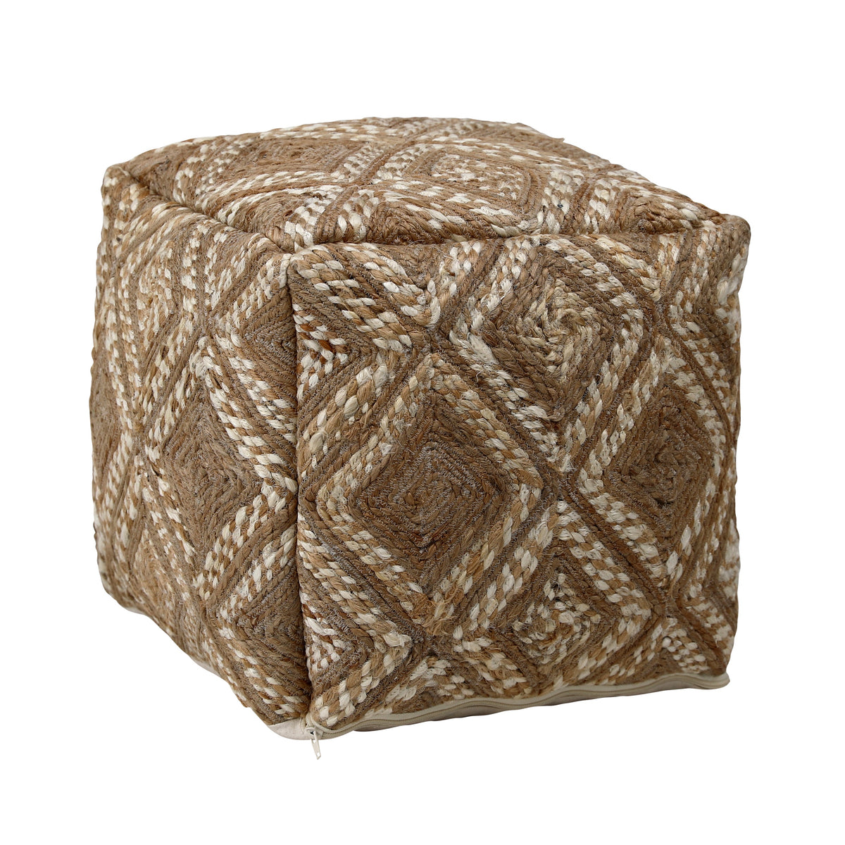 Esmeralda Natural Pouf