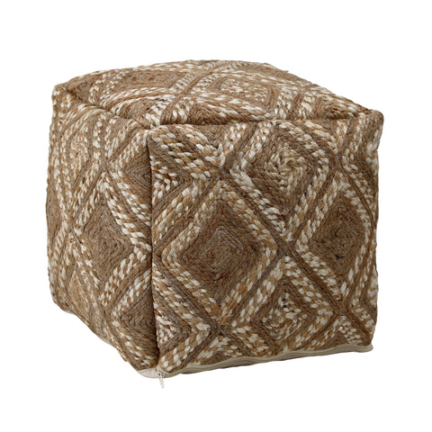 Esmeralda Natural Pouf