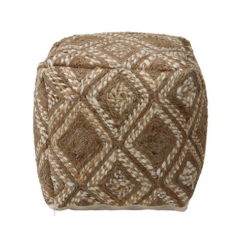 Esmeralda Natural Pouf