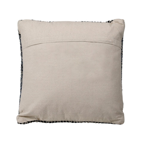 Sade Denim Blue and Charcoal Pillow