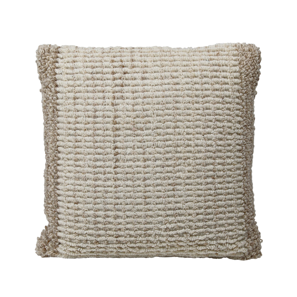 Aadan Beige and Ivory Pillow