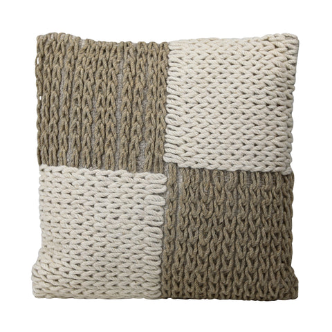 Timothy Beige and Ivory Pillow