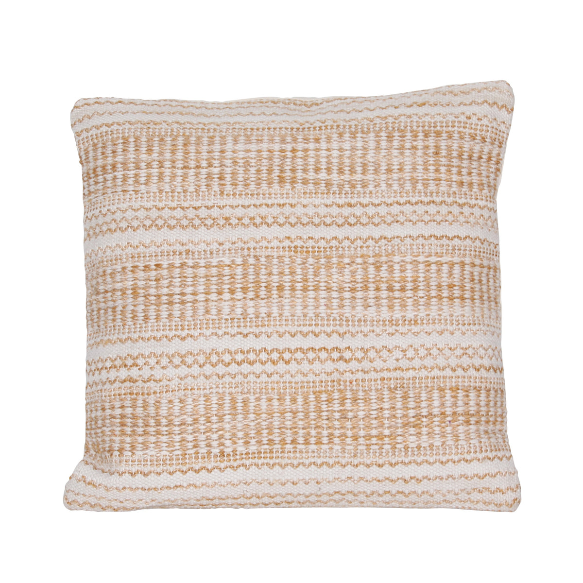 Cael Terracotta and Ivory Outdoor Pillow