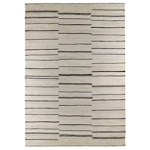 Waseca Ivory and Black Rug