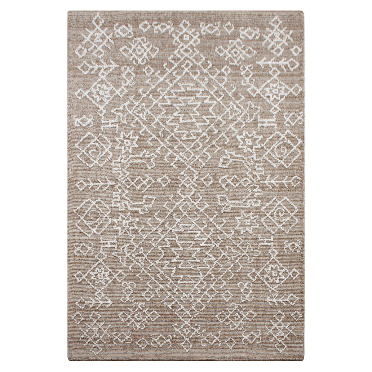 Heraklion Beige and Ivory Rug