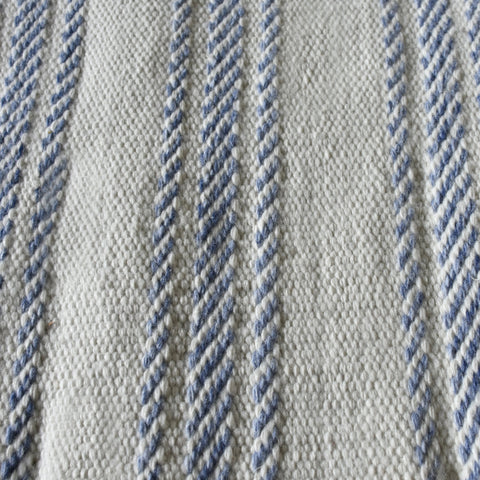 Ilio Blue and Ivory Outdoor Rug