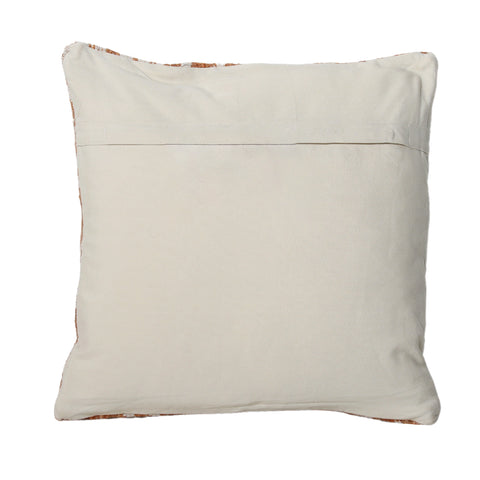 Leana Terracotta and Ivory Outdoor Pillow