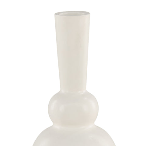 Nael White Vase