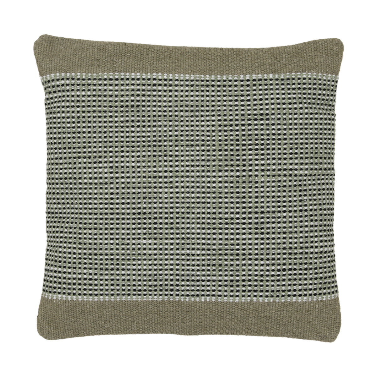 Mael Olive Outdoor Pillow