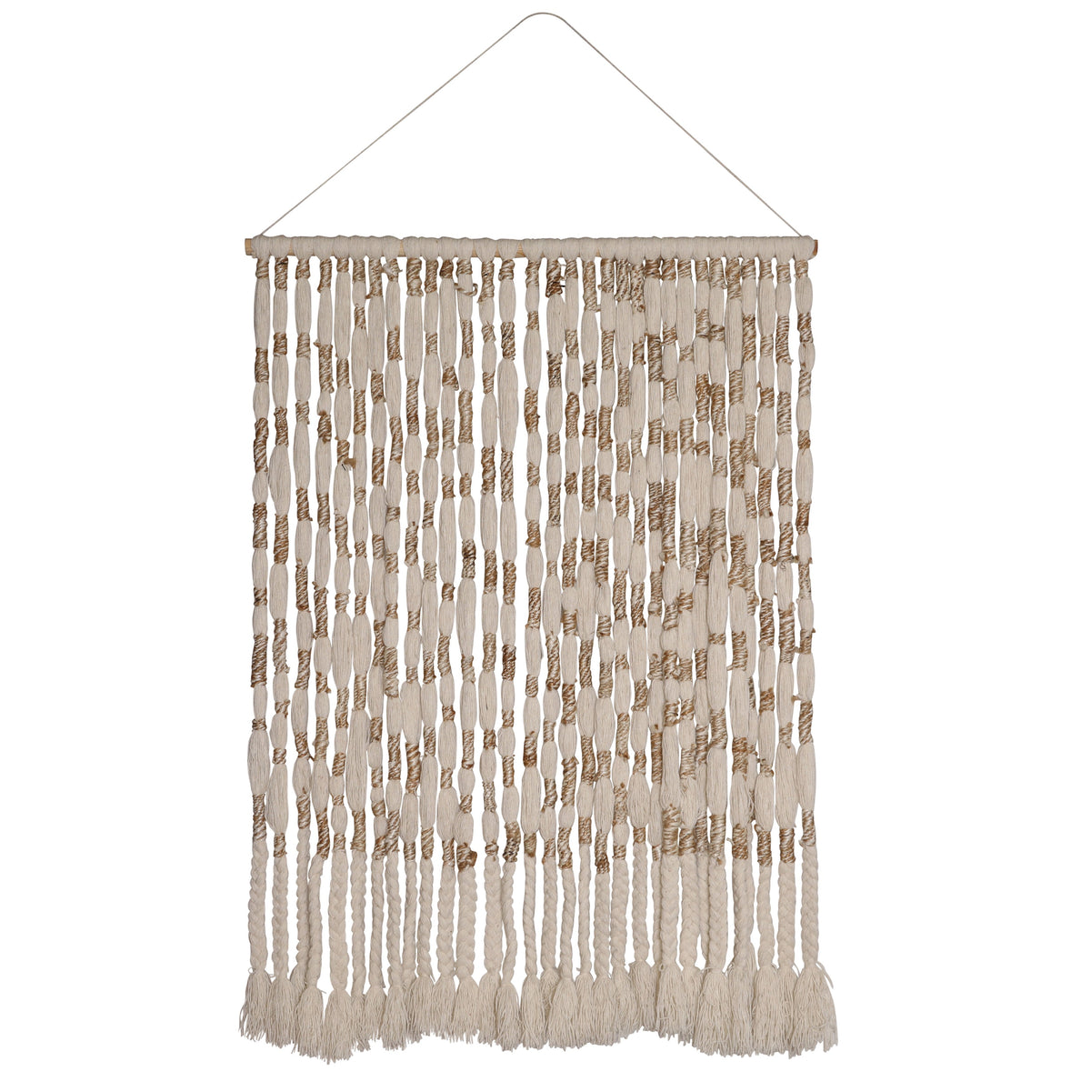 Iliana Natural and Ivory Wall Hanging